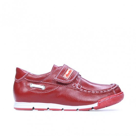 Zapatos para niños pequeños 01c rojo