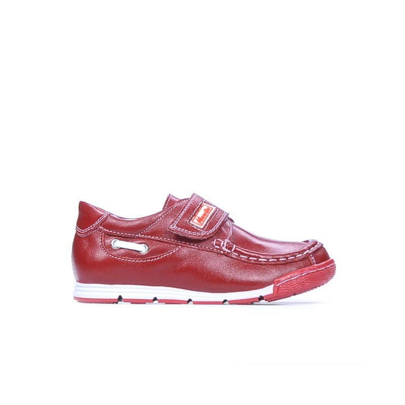 Zapatos para niños pequeños 01c rojo