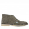 Botines para hombre 7300 marrón ante