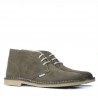 Botines para hombre 7300 marrón ante