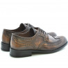 Zapatos elegantes para hombre 799 a marrón