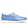 Zapatos casuales de mujer 7000 azul cielo