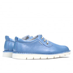 Zapatos casuales de mujer 7000 azul cielo