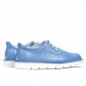 Zapatos casuales de mujer 7000 azul cielo
