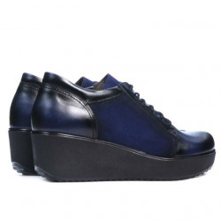 Zapatos casuales de mujer 668 índigo combinado