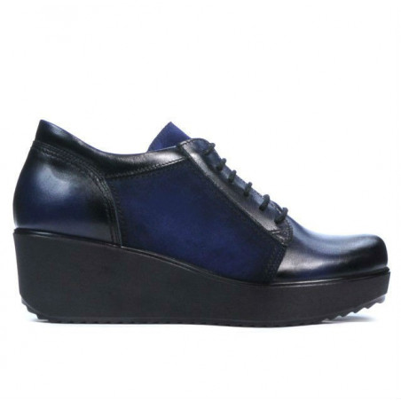 Zapatos casuales de mujer 668 índigo combinado