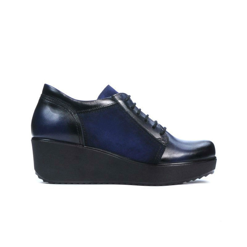Zapatos casuales de mujer 668 índigo combinado