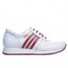Zapatos deportivos de mujer 665 blanco+rojo
