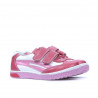 Zapatos para niños pequeños 16c rosa+blanco