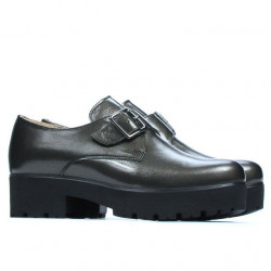 Zapatos casuales de mujer 670 charol cobrizo