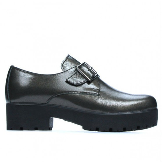 Zapatos casuales de mujer 670 charol cobrizo