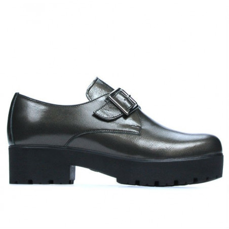 Zapatos casuales de mujer 670 charol cobrizo