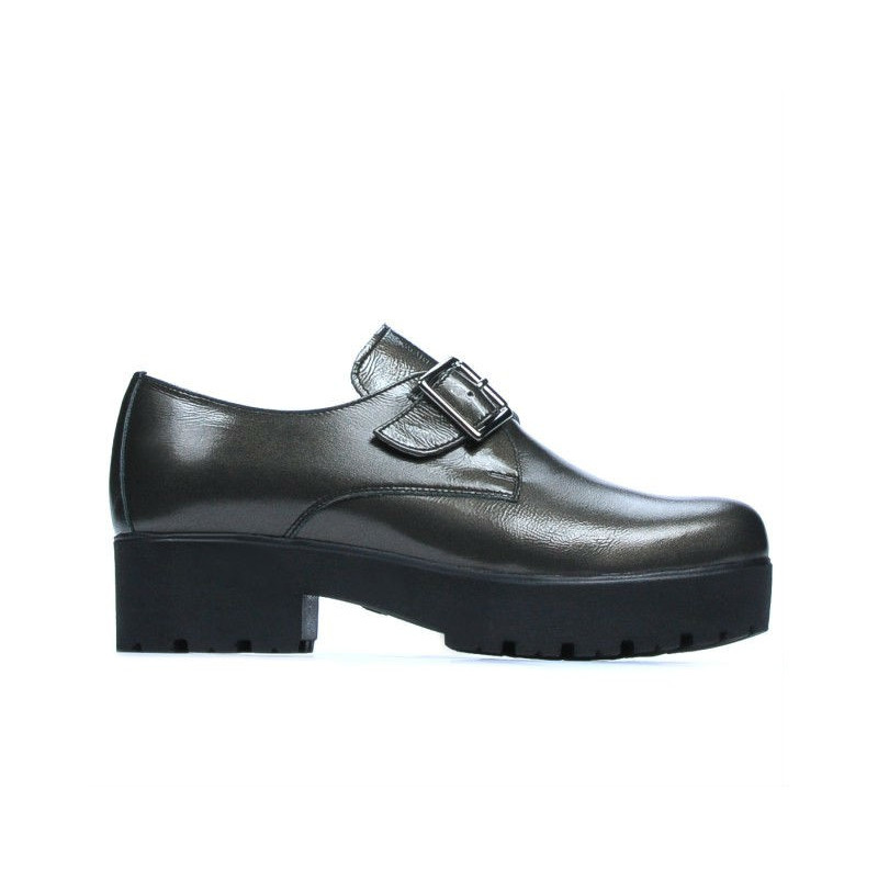 Zapatos casuales de mujer 670 charol cobrizo