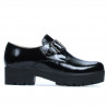 Zapatos casual para mujer 670 charol negro