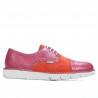 Zapatos casuales de mujer 7001 rosa combinado