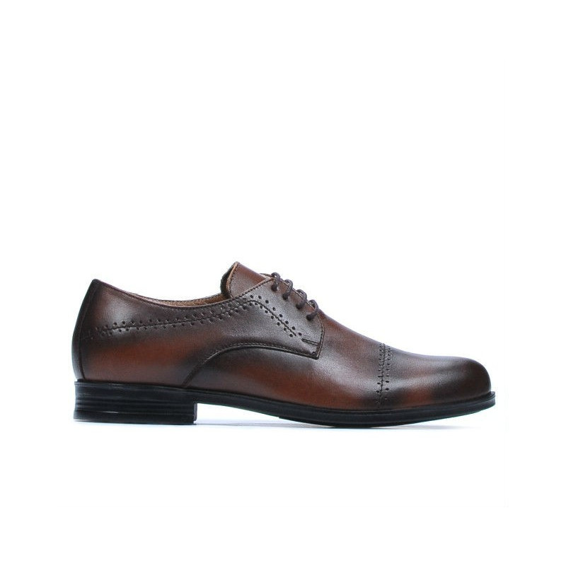 Zapatos elegantes adolescentes 396 a marrón
