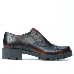 Zapatos casuales mujer 669 a marrón
