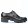 Zapatos casuales mujer 669 a marrón