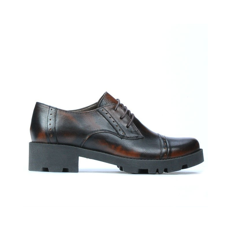 Zapatos casuales mujer 669 a marrón