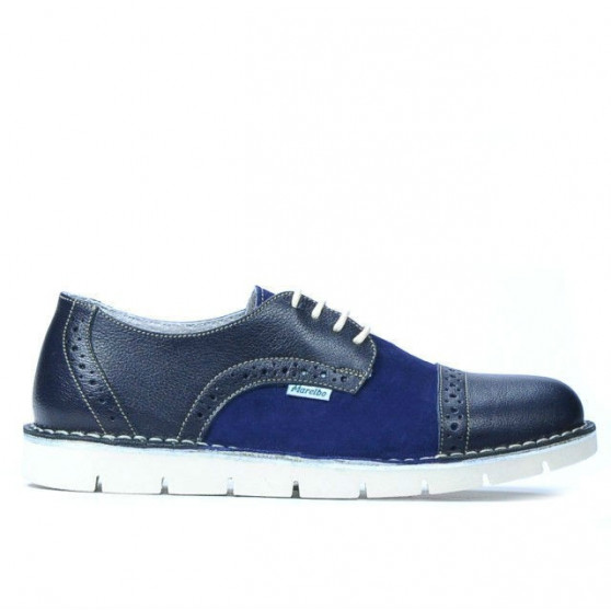 Zapatos casual de mujer 7001 índigo combinado