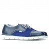 Zapatos casual de mujer 7001 índigo combinado