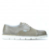 Zapatos casual mujer 7001 arena combinada