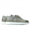 Zapatos casual mujer 7001 arena combinada