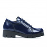 Zapatos para niños 158 charol índigo