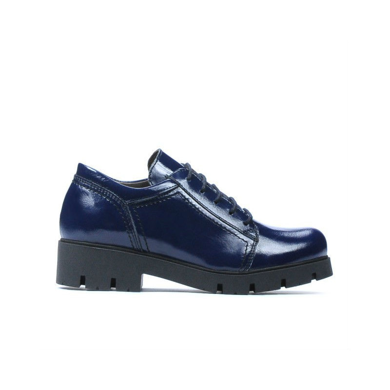 Zapatos para niños 158 charol índigo