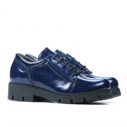 Zapatos para niños 158 charol índigo