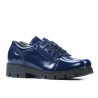 Zapatos para niños 158 charol índigo