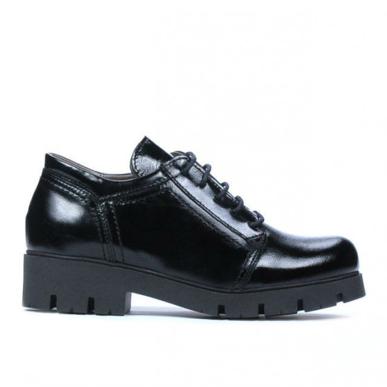 Zapatos para niños 158 charol negro