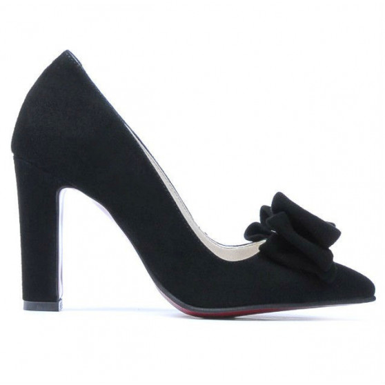 Zapatos elegantes de mujer 1252 antílope negro