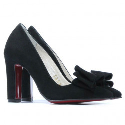 Zapatos elegantes de mujer 1252 antílope negro