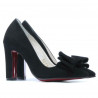 Zapatos elegantes de mujer 1252 antílope negro
