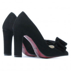 Zapatos elegantes de mujer 1252 antílope negro