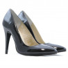 Zapatos elegantes de mujer 1241 charol petróleo nacarado