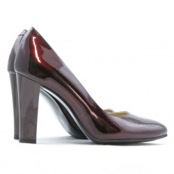 Zapatos elegantes para mujer 1214 charol burdeos01