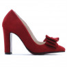 Zapatos elegantes de mujer 1252 rojo antílope