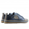 Zapatillas para adolescentes 392 marrón+índigo