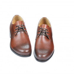Zapatos elegantes adolescentes 398 a marrón