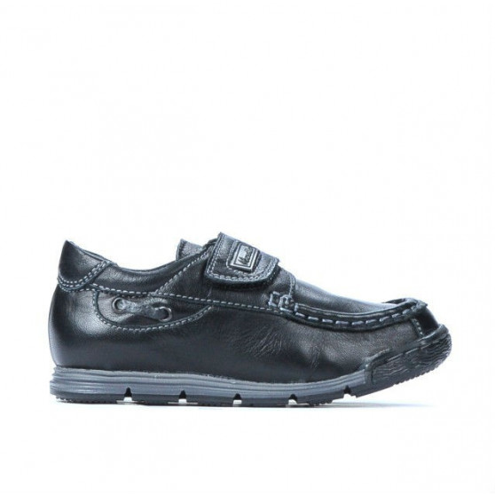 Zapatos para niños pequeños 01c negro