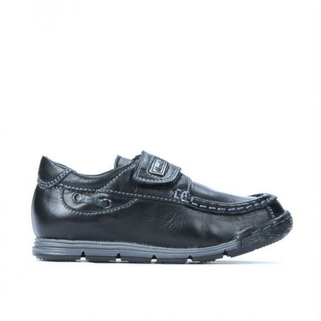 Zapatos para niños pequeños 01c negro