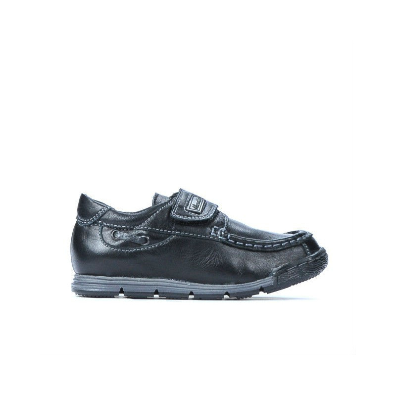 Zapatos para niños pequeños 01c negro