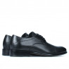 Zapatos elegantes para hombres 822 negro