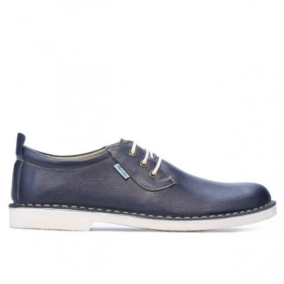 Zapatos casuales para hombres (tallas grandes) 7201m índigo