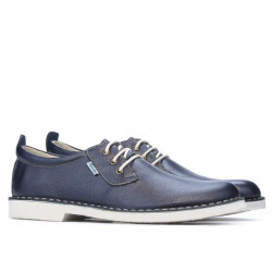 Zapatos casuales para hombres (tallas grandes) 7201m índigo