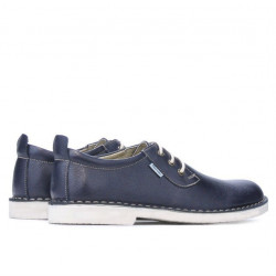 Zapatos casuales para hombres (tallas grandes) 7201m índigo