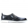Zapatos casuales para hombre (tallas grandes) 7201m negro