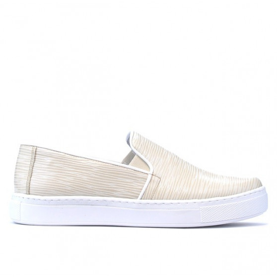 Zapatillas deportivas mujer 658 beige p